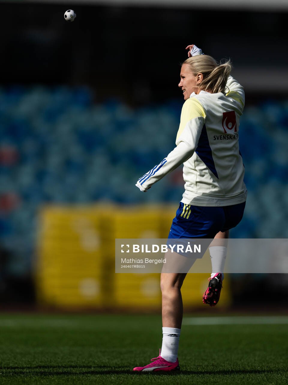 Josefine Rybrink of the Swedish women's national football