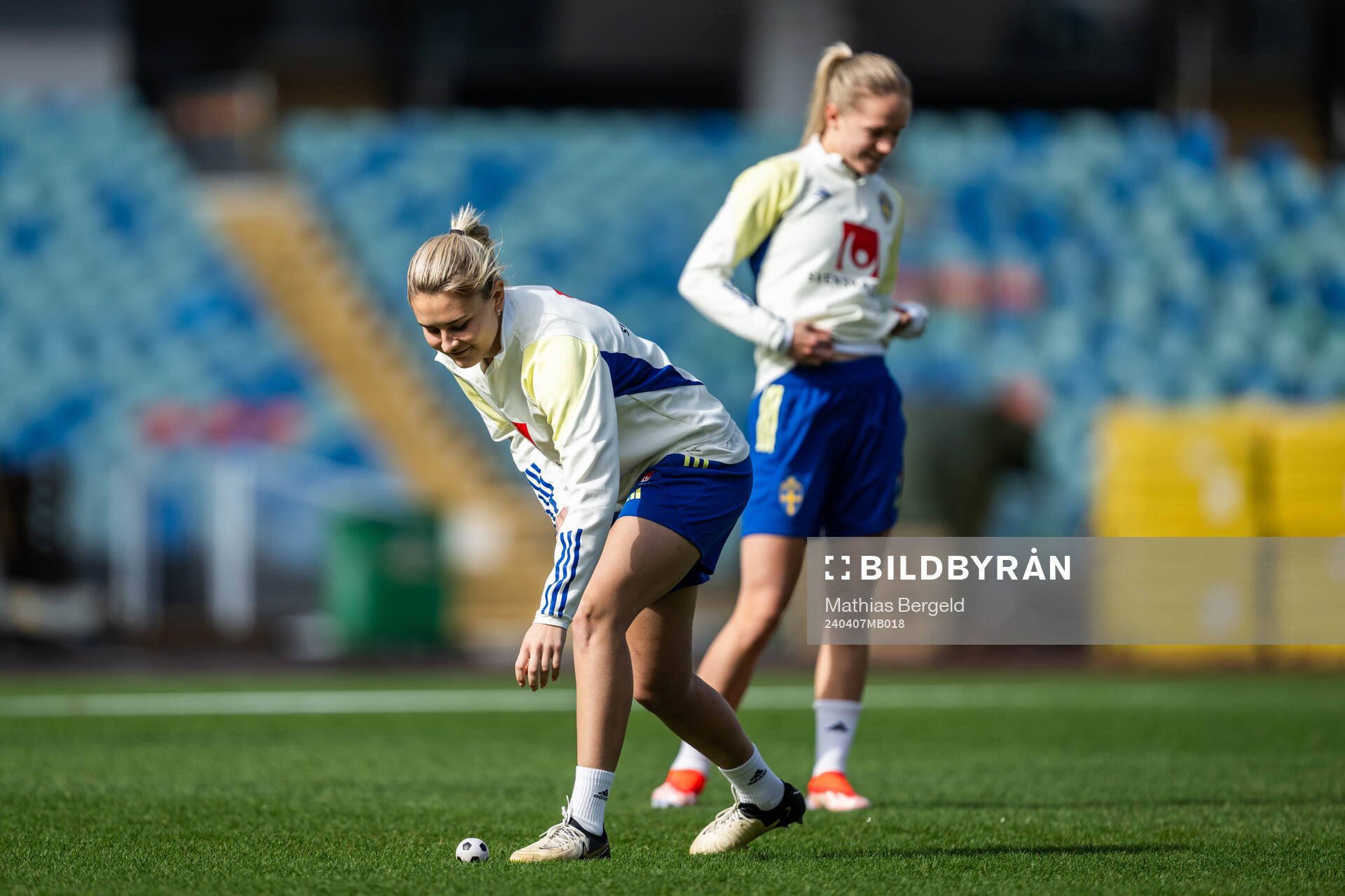 Amanda Nildén of the Swedish women's national football team