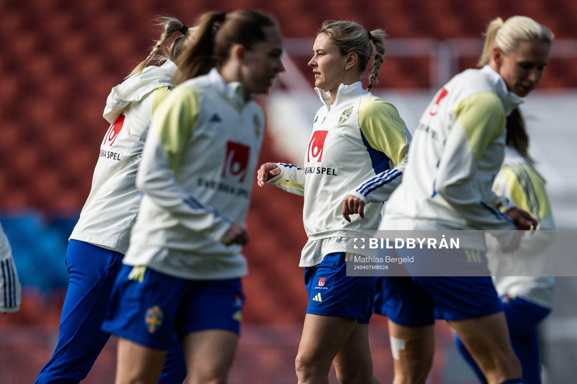Amanda Nildén of the Swedish women's national football team