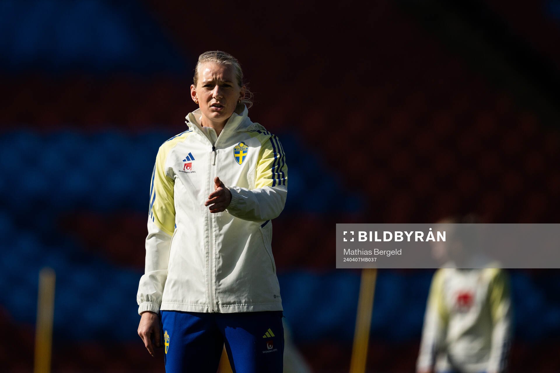 Stina Blackstenius of the Swedish women's national football