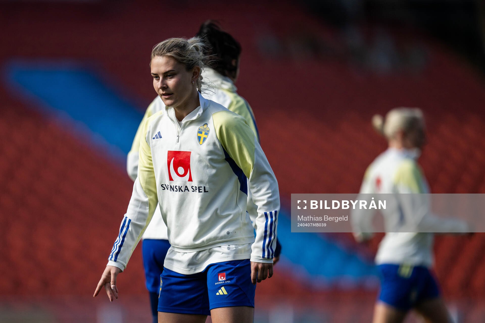 Amanda Nildén of the Swedish women's national football team
