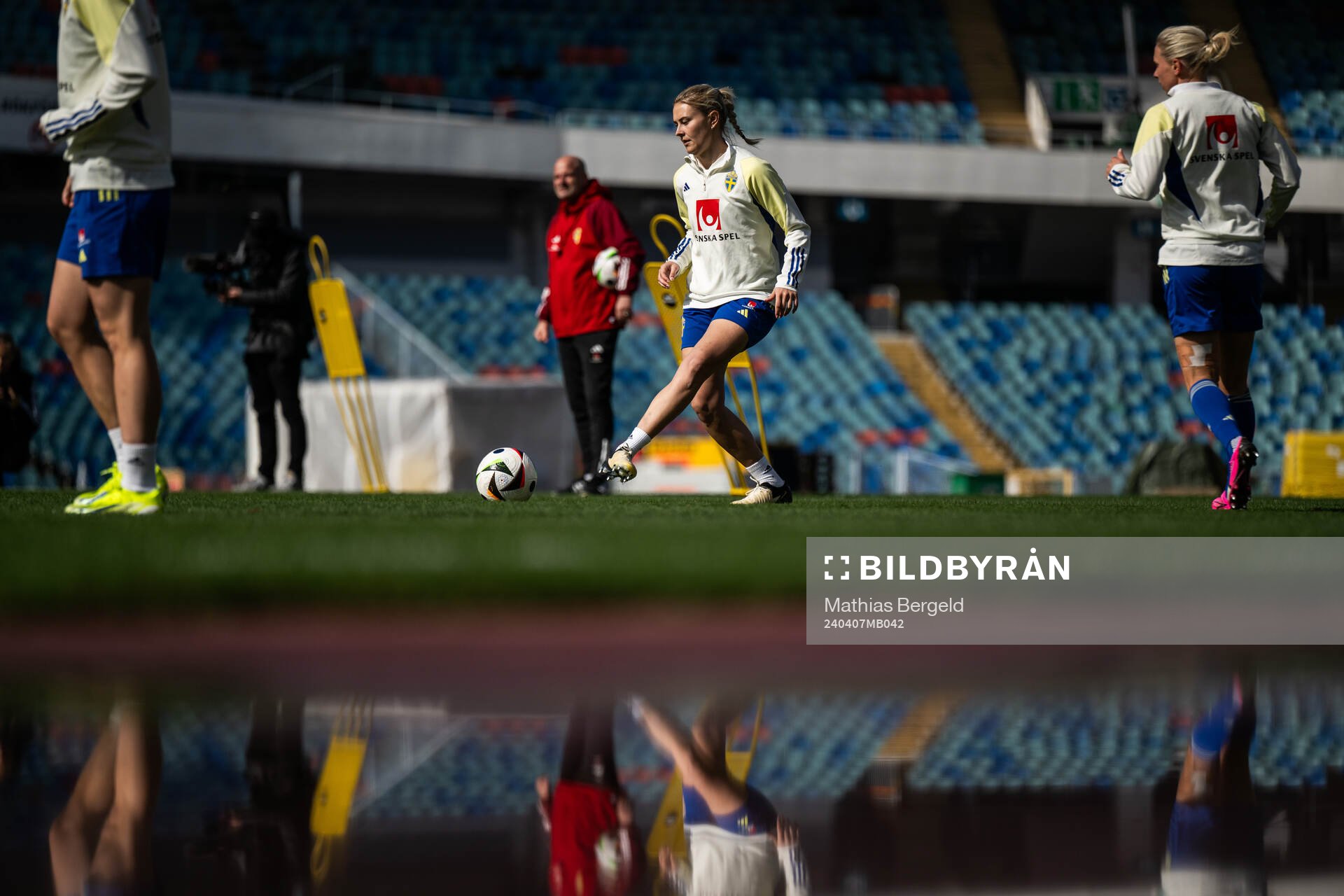 Amanda Nildén of the Swedish women's national football team
