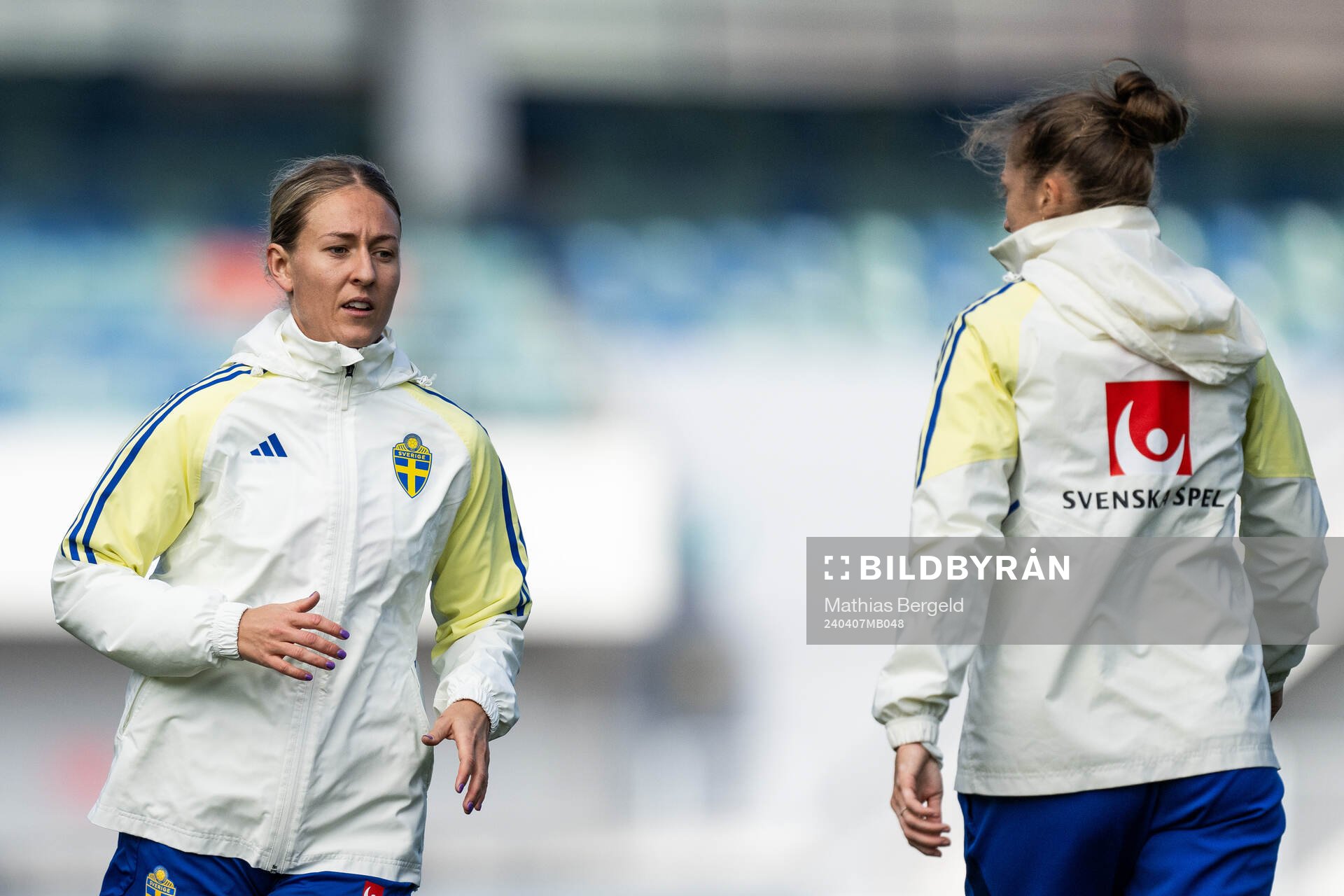 Emma Kullberg of the Swedish women's national football team