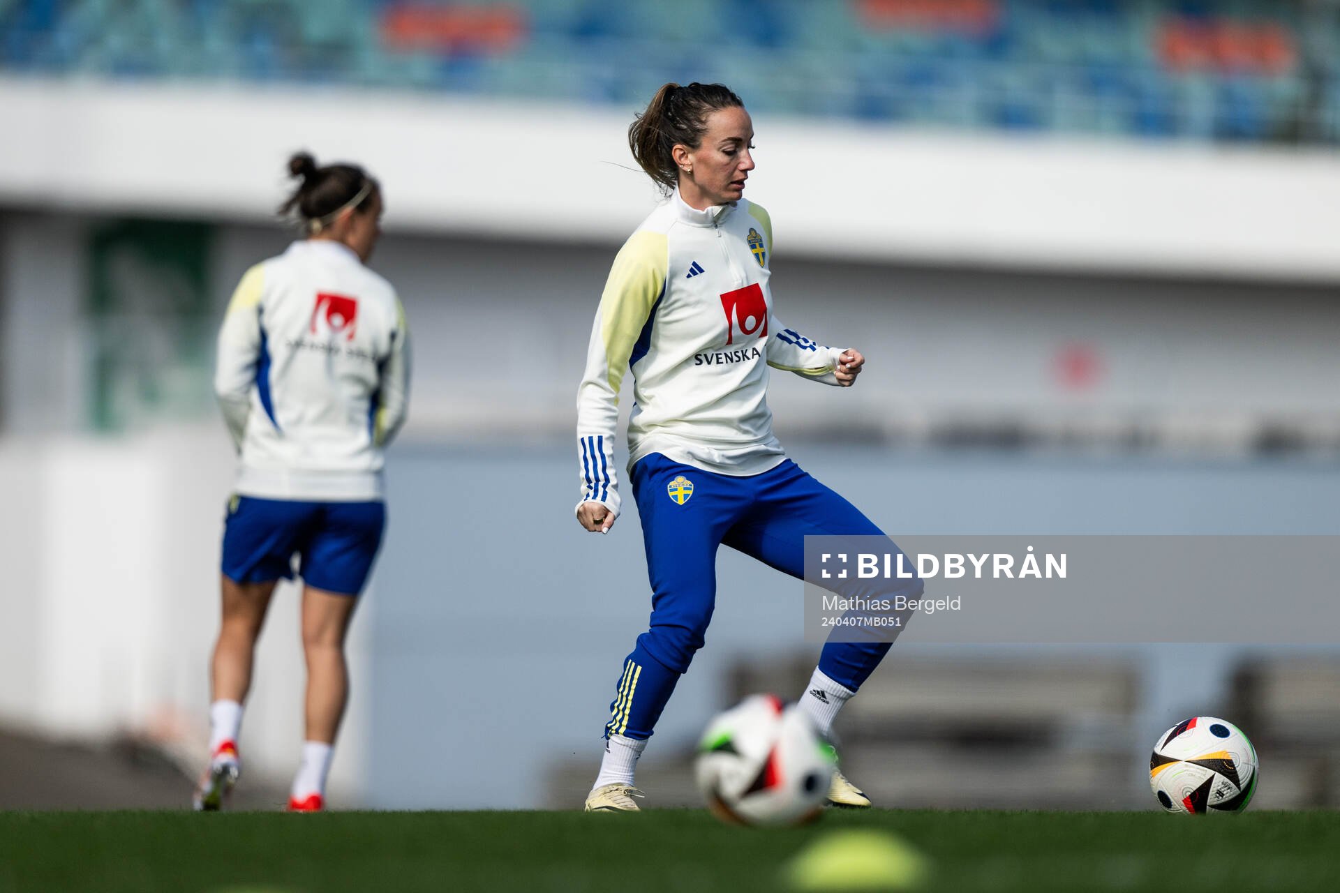 Kosovare Asllani of the Swedish women's national football