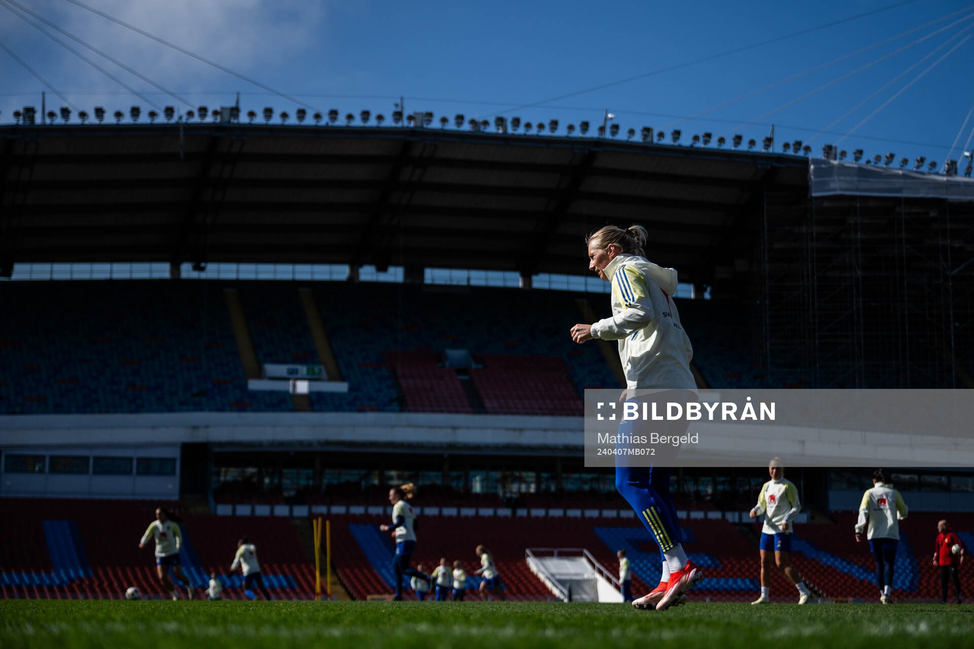 Stina Blackstenius of the Swedish women's national football