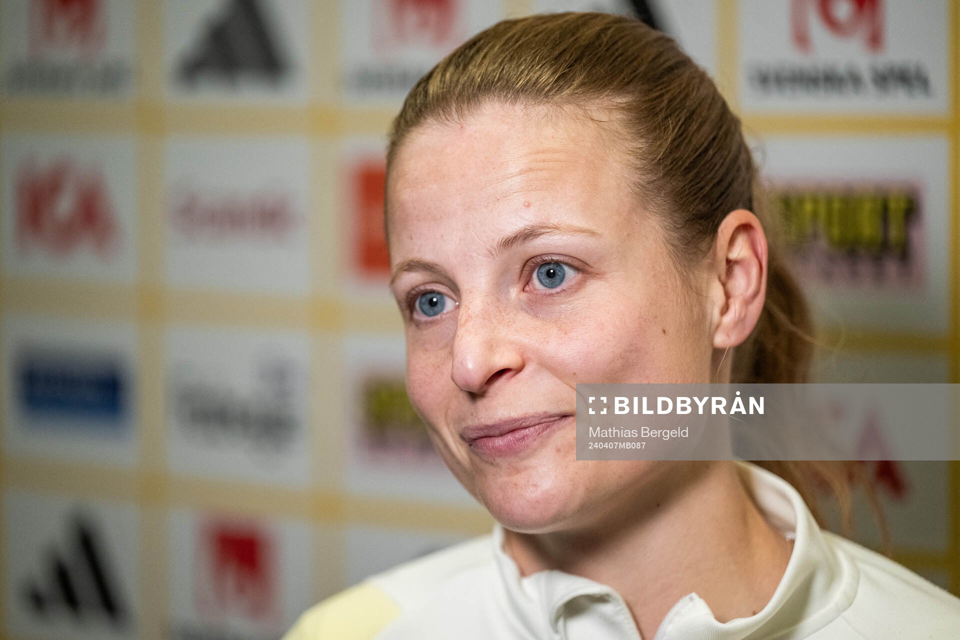 Anna Anvegård of the Swedish women's national football