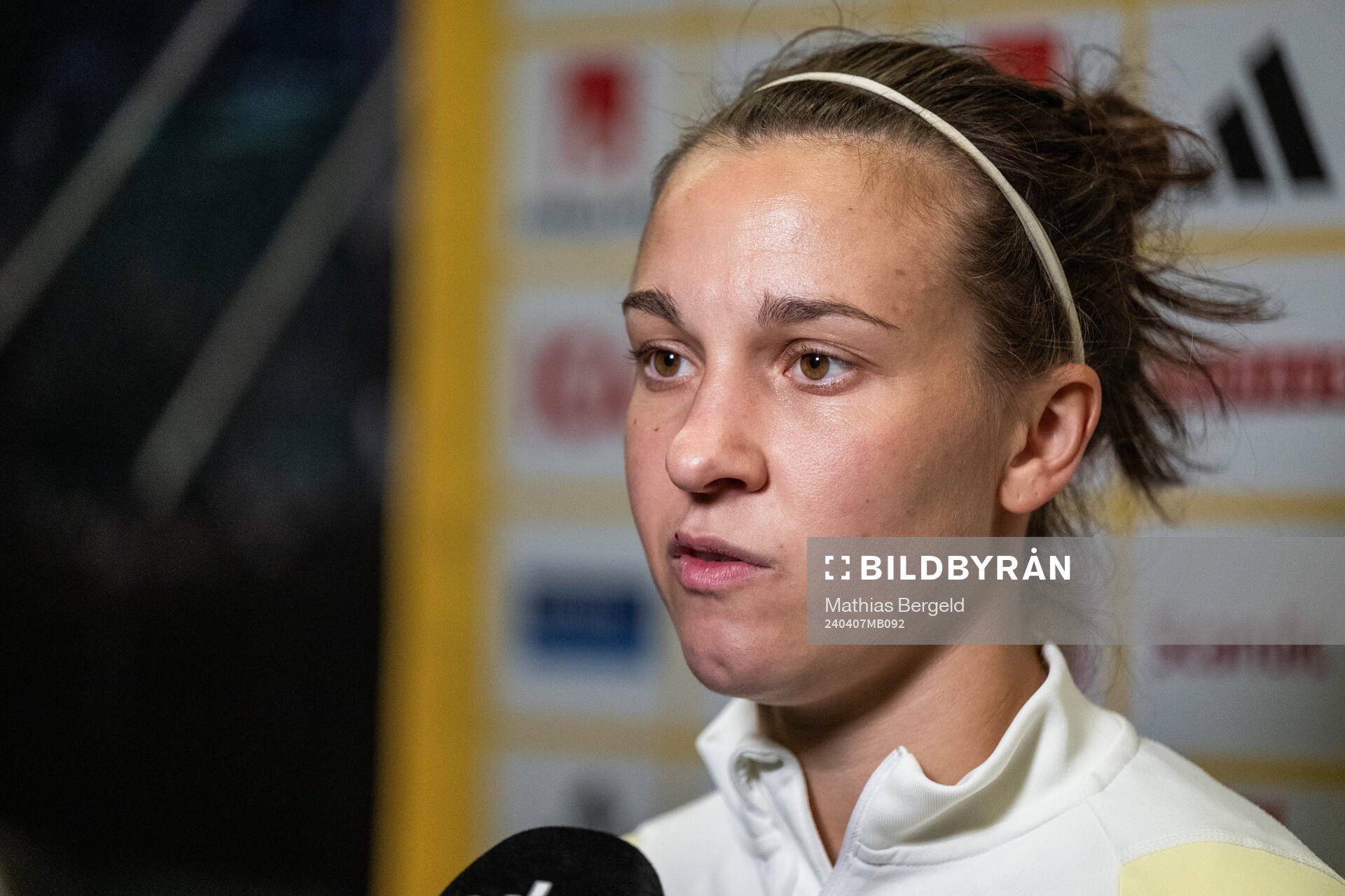 Julia Zigiotti Olme of the Swedish women's national