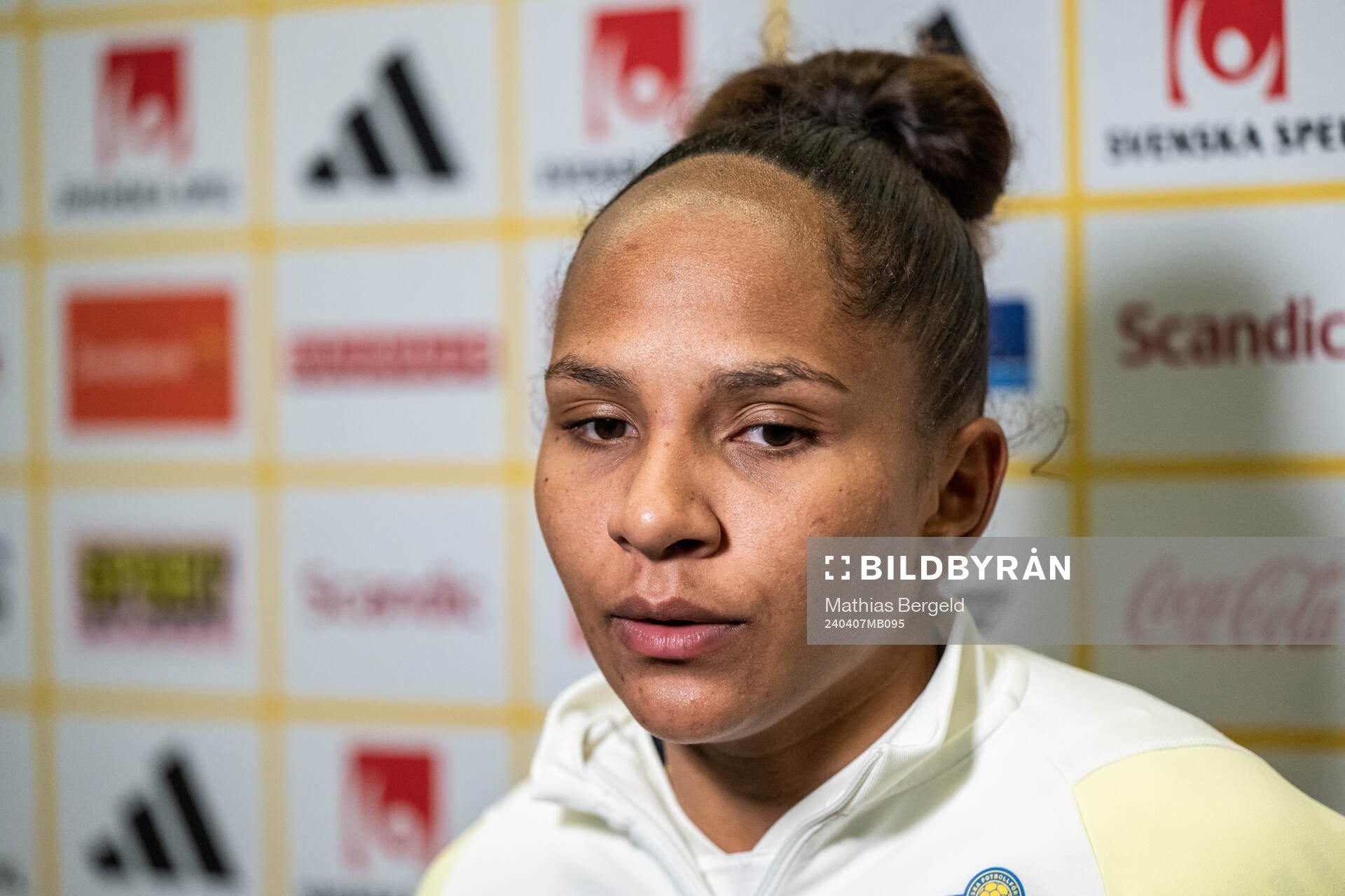 Madelen Janogy of the Swedish women's national football