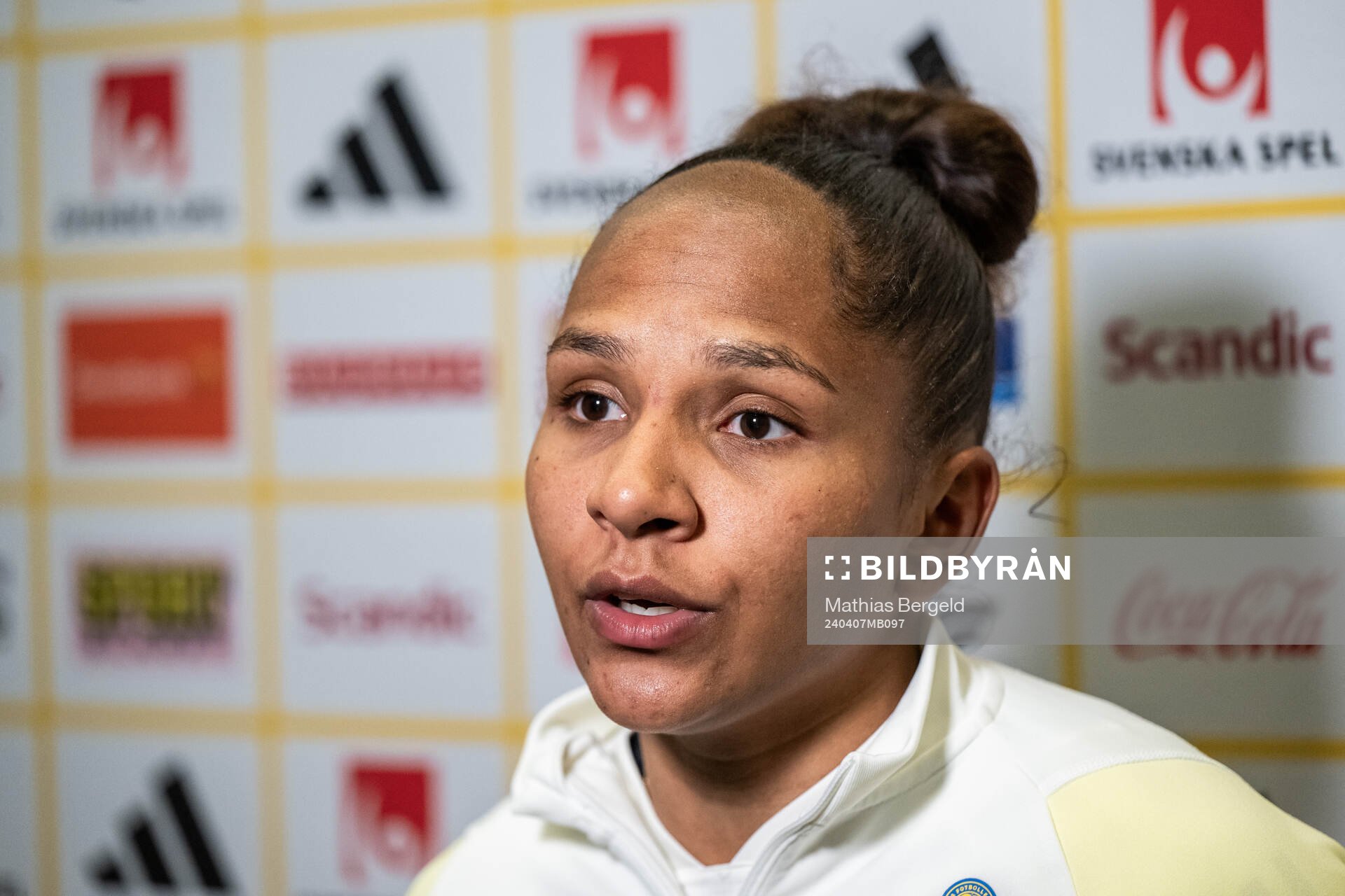 Madelen Janogy of the Swedish women's national football