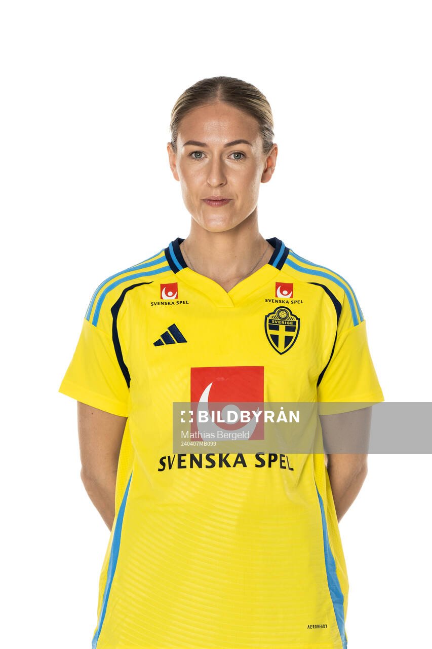 Emma Kullberg of the Swedish women's national football team