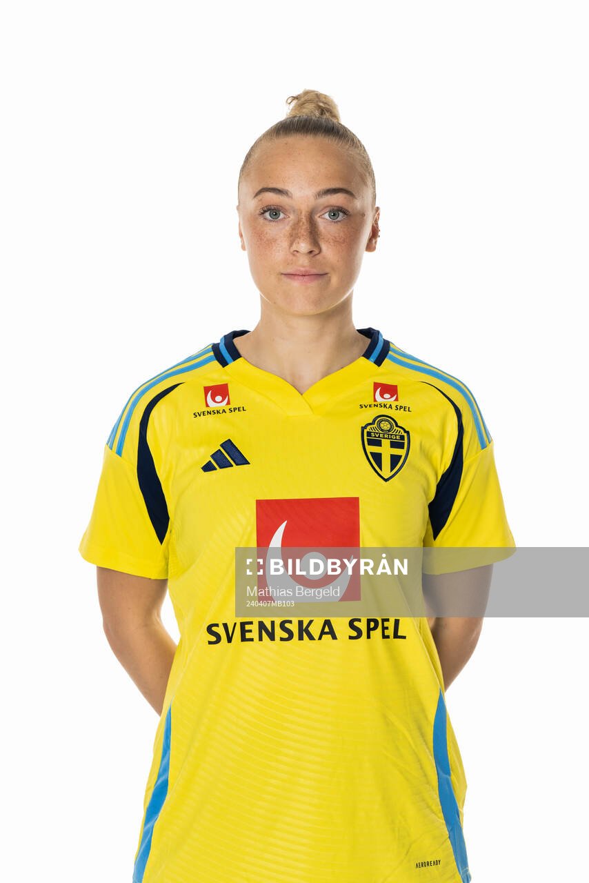 Hanna Bennison of the Swedish women's national football