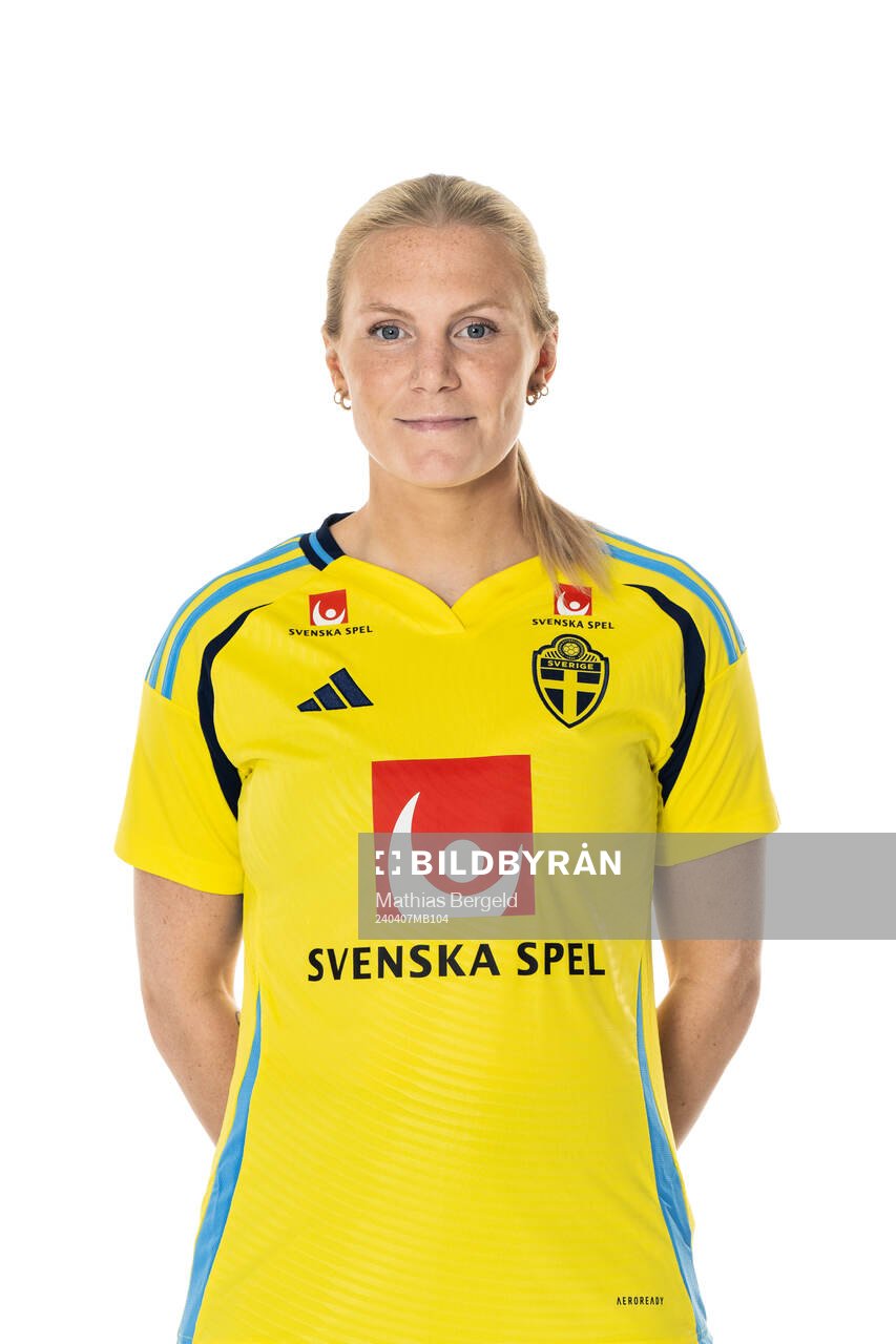 Josefine Rybrink of the Swedish women's national football