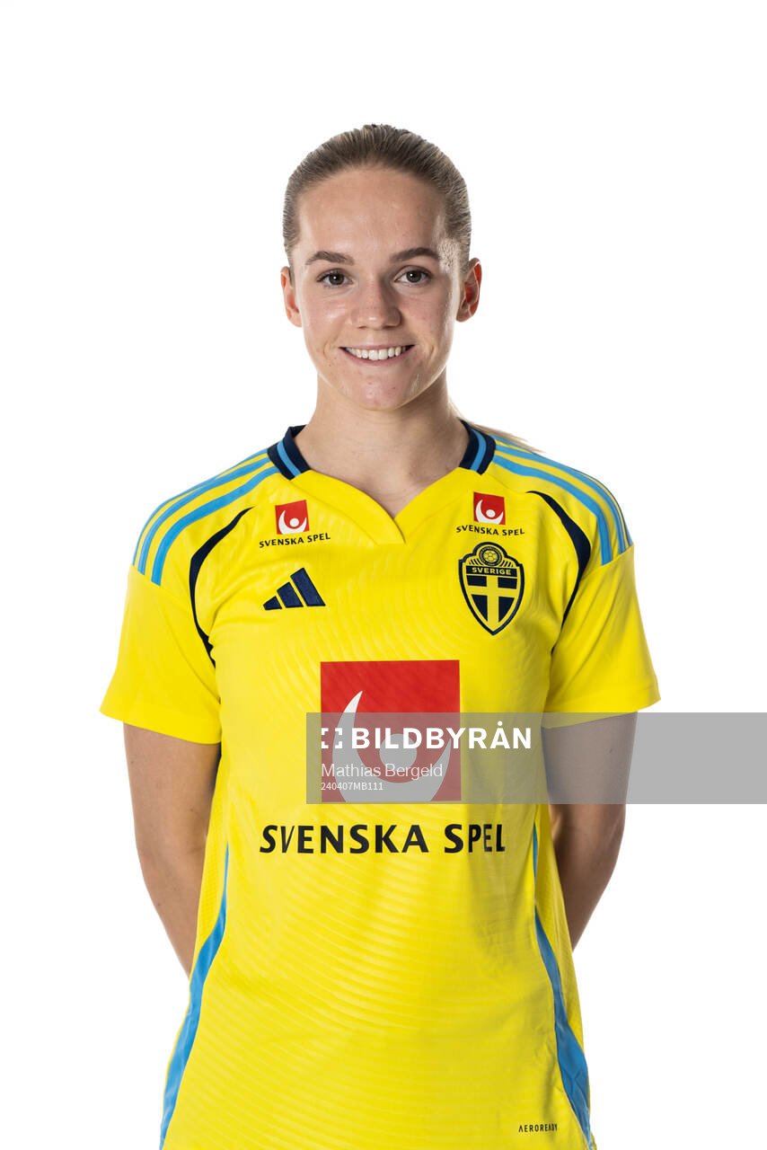 Hanna Lundkvist of the Swedish women's national football