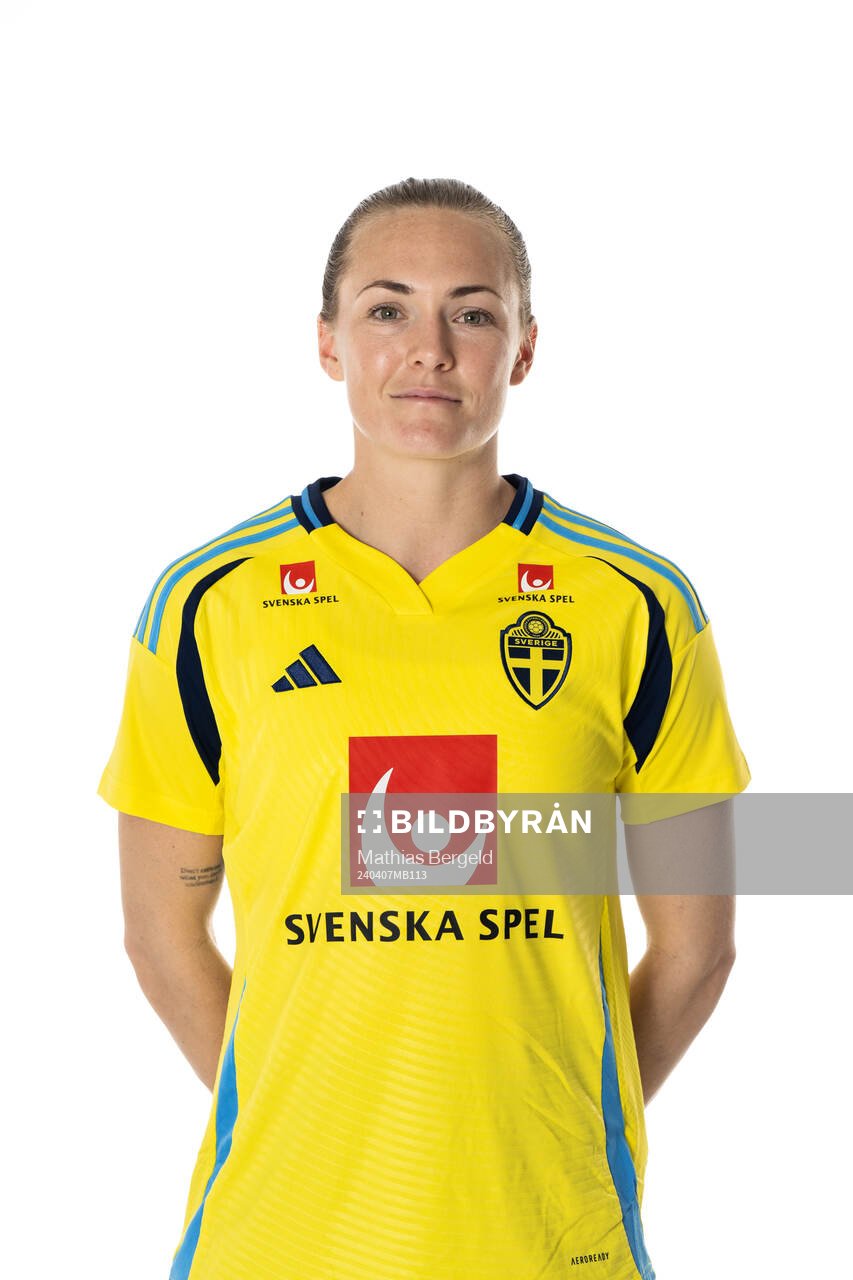 Magdalena Eriksson of the Swedish women's national football