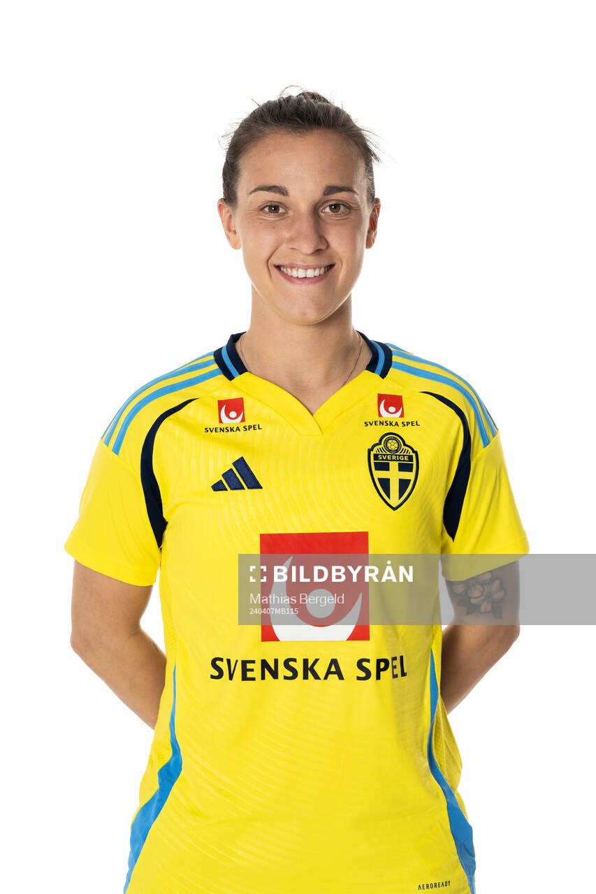 Julia Zigiotti Olme of the Swedish women's national
