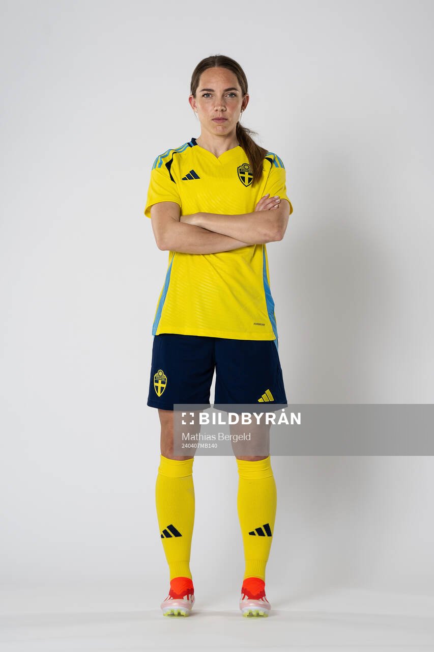 Elin Rubensson of the Swedish women's national football