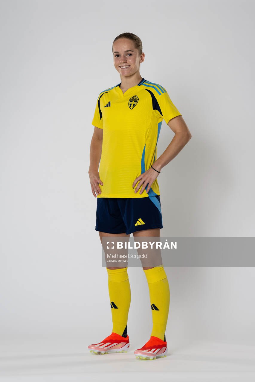Hanna Lundkvist of the Swedish women's national football