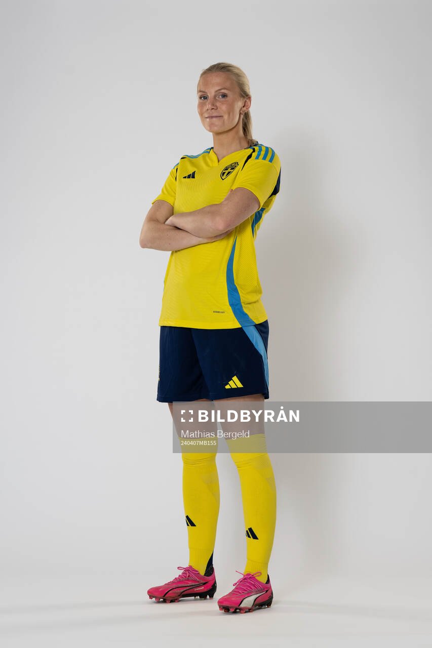 Josefine Rybrink of the Swedish women's national football
