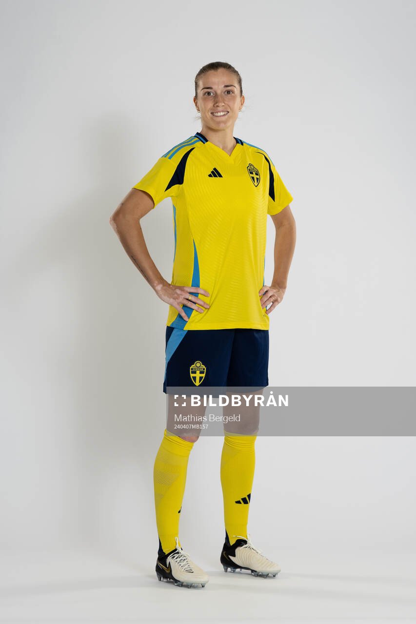 Filippa Angeldahl of the Swedish women's national football