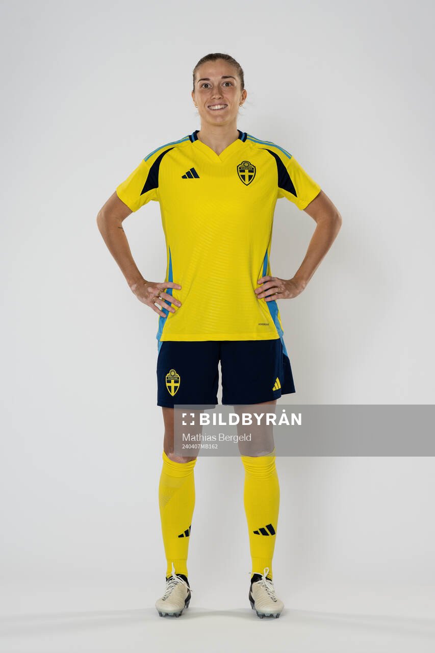 Filippa Angeldahl of the Swedish women's national football