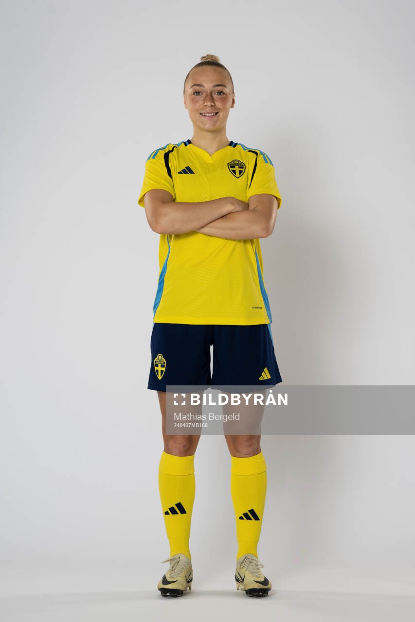 Hanna Bennison of the Swedish women's national football