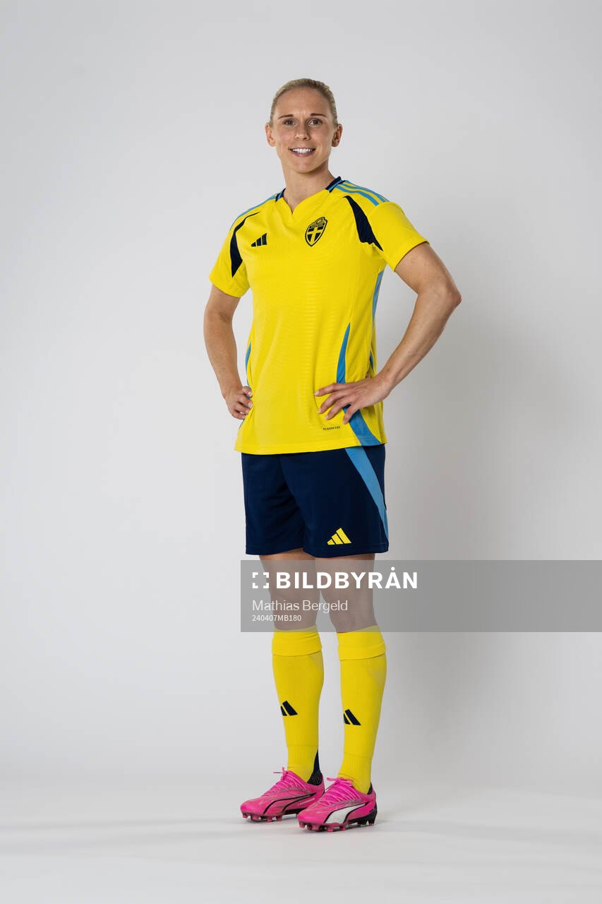 Jonna Andersson of the Swedish women's national football