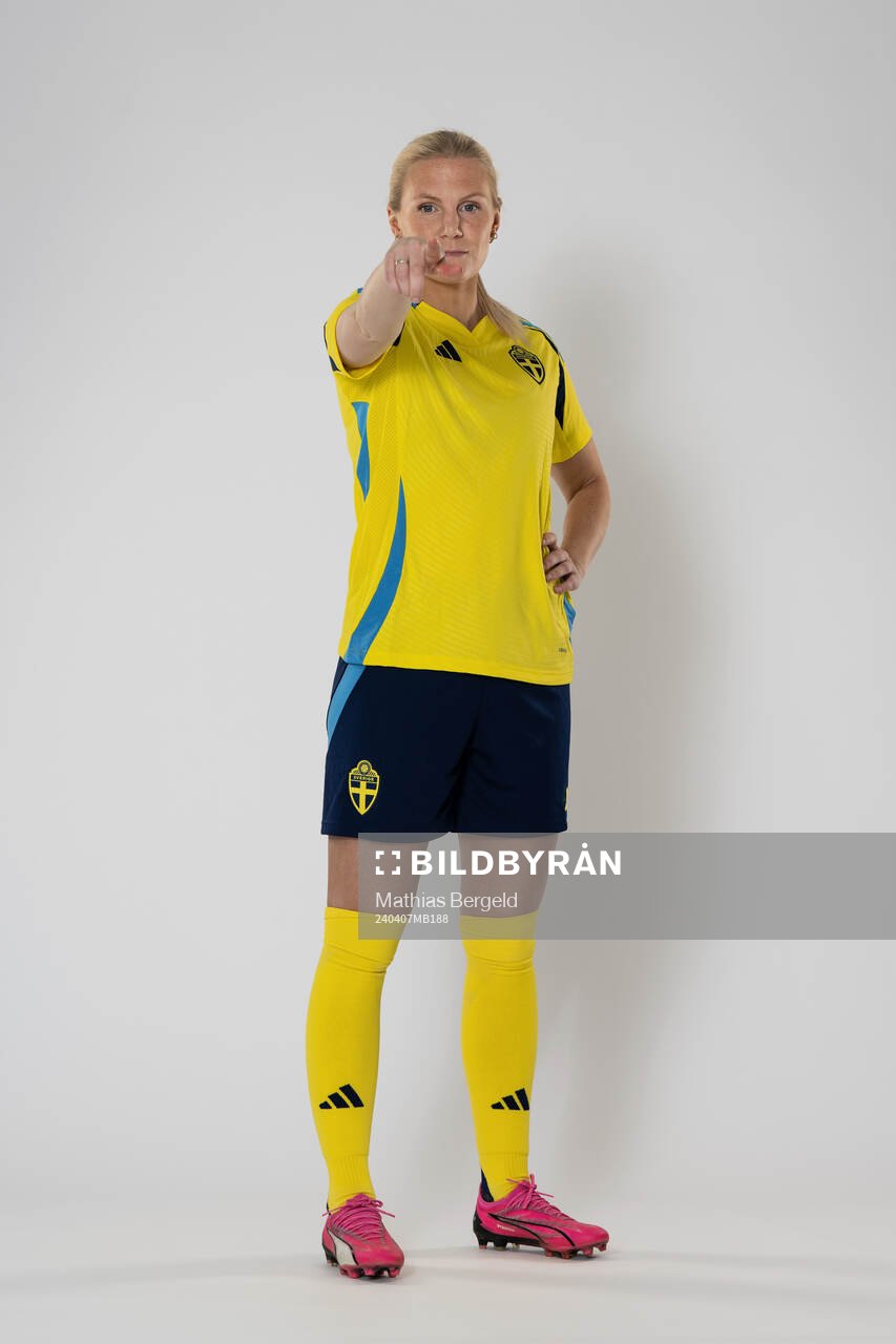 Josefine Rybrink of the Swedish women's national football