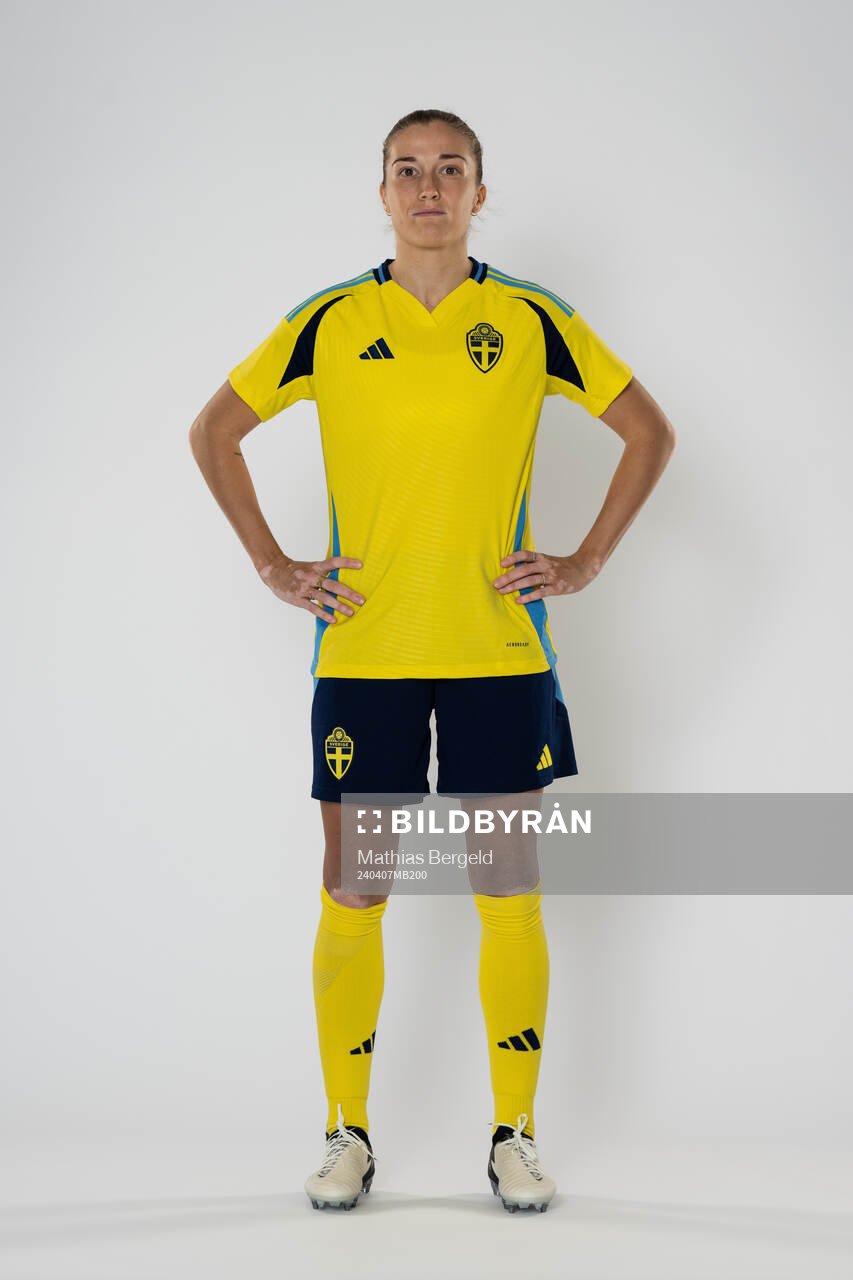 Filippa Angeldahl of the Swedish women's national football
