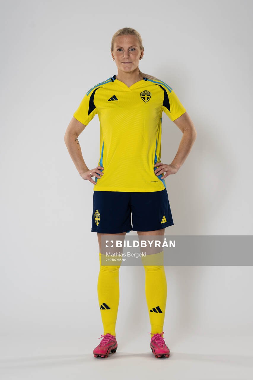 Josefine Rybrink of the Swedish women's national football