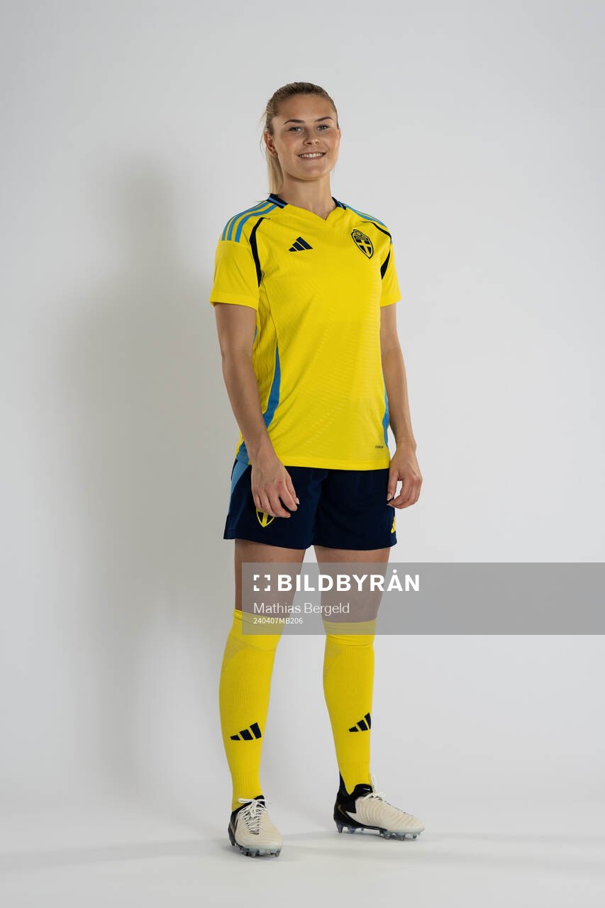 Amanda Nildén of the Swedish women's national football