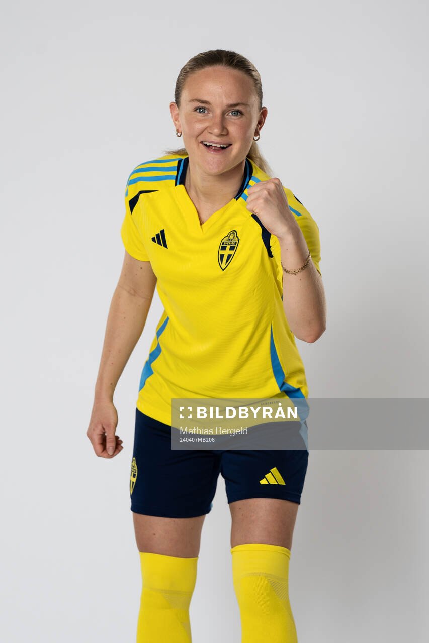 Matilda Vinberg of the Swedish women's national football
