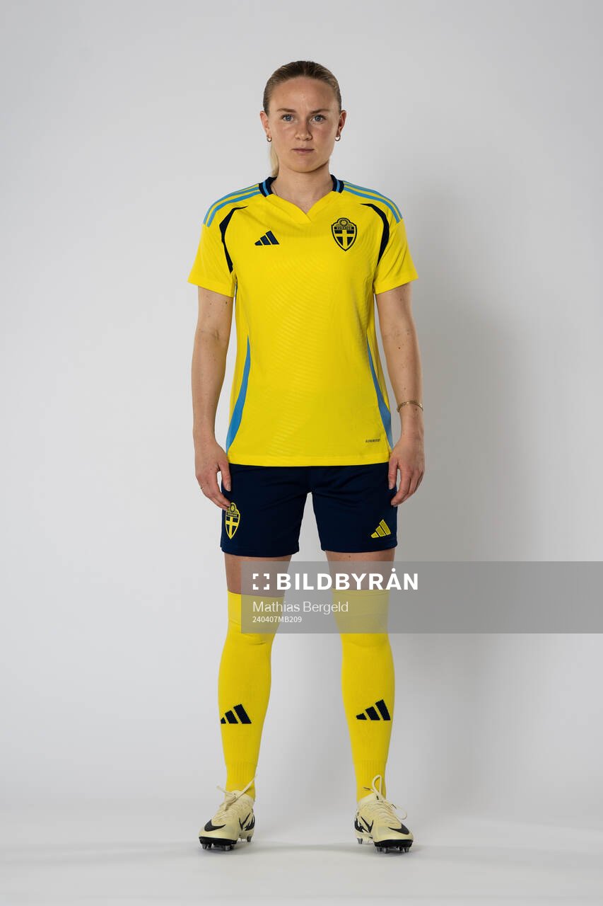 Matilda Vinberg of the Swedish women's national football