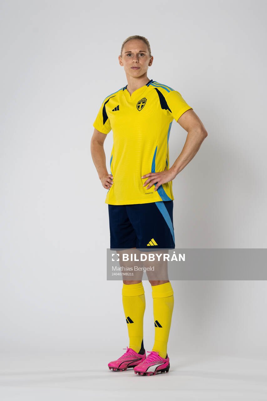 Jonna Andersson of the Swedish women's national football