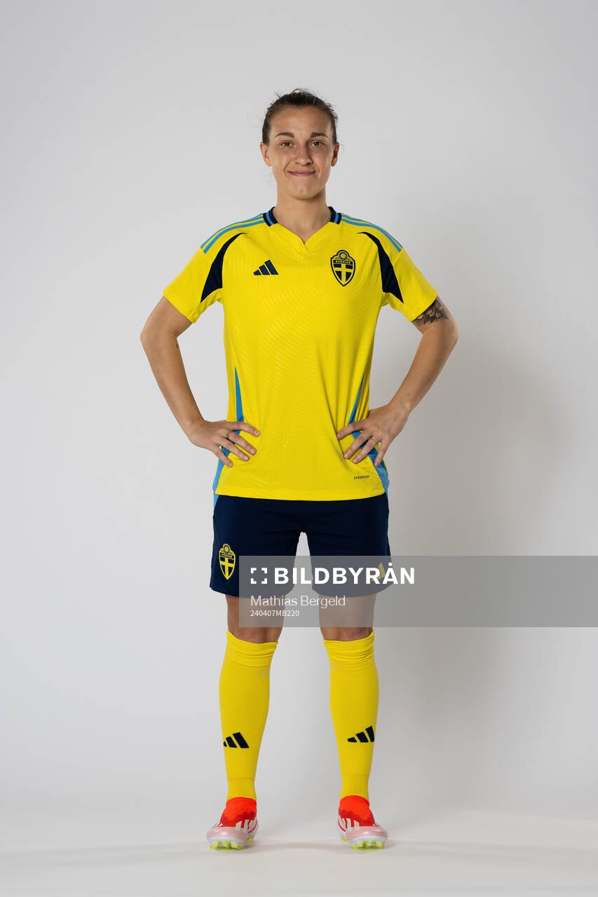 Julia Zigiotti Olme of the Swedish women's national