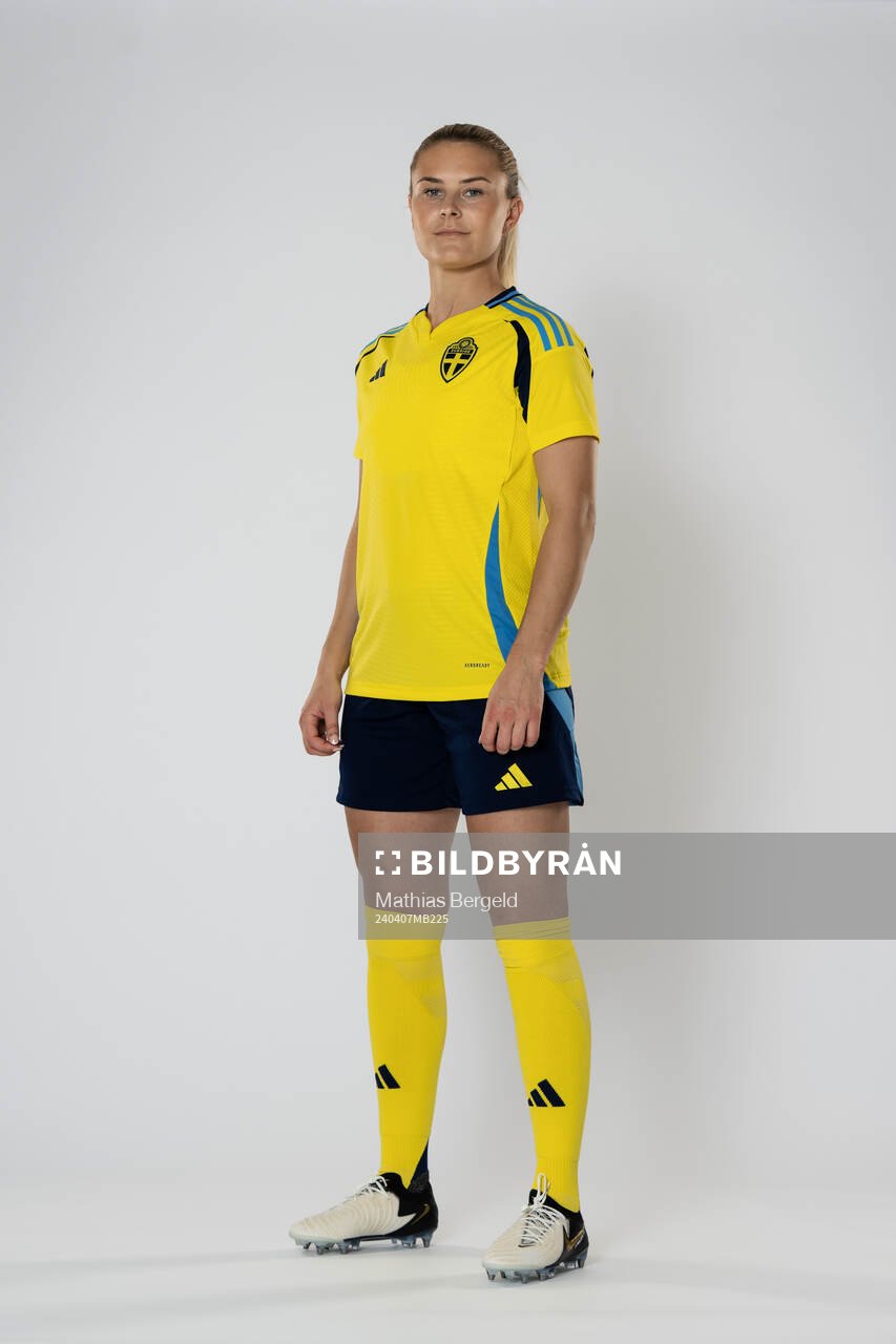 Amanda Nildén of the Swedish women's national football