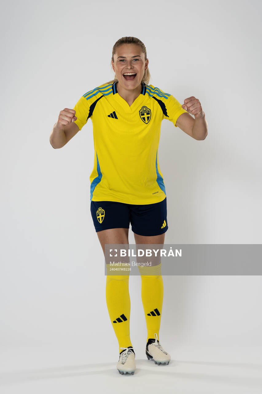 Amanda Nildén of the Swedish women's national football