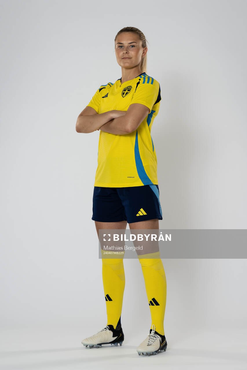 Amanda Nildén of the Swedish women's national football