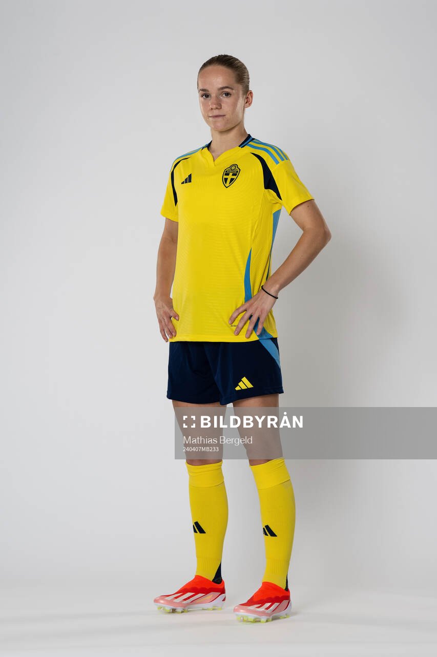 Hanna Lundkvist of the Swedish women's national football