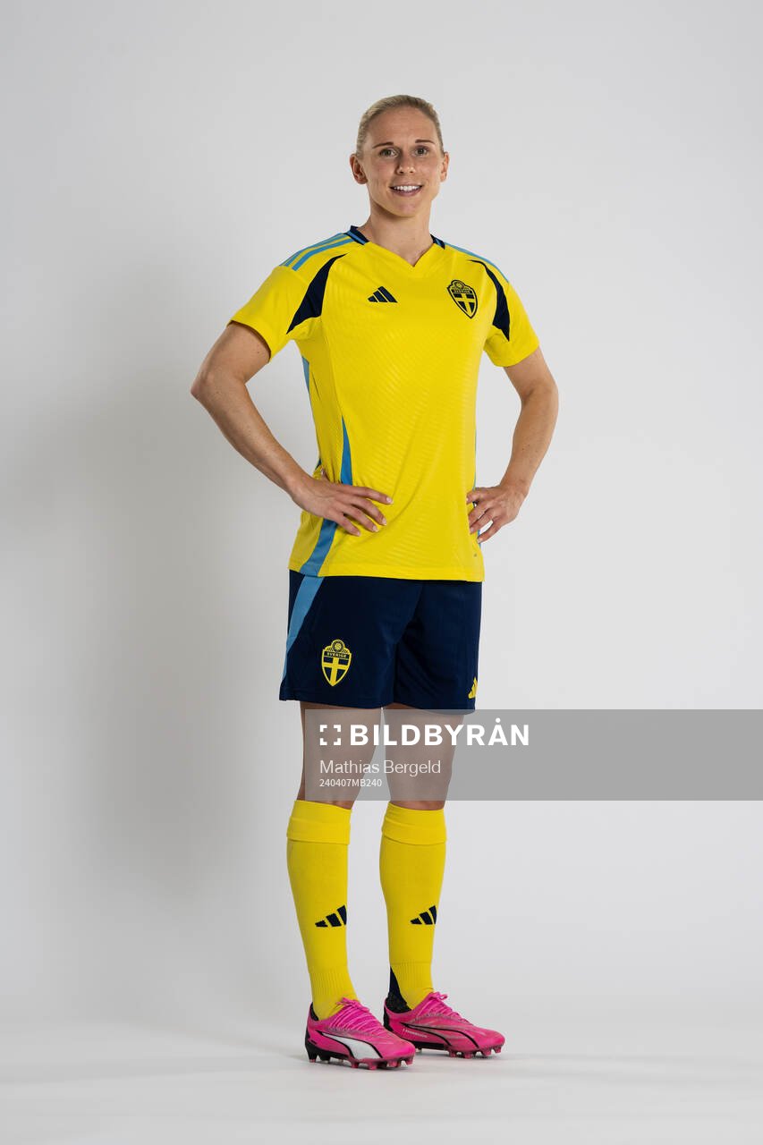 Jonna Andersson of the Swedish women's national football