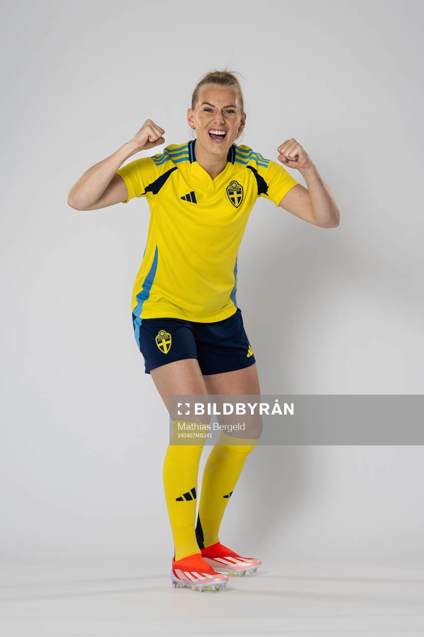Stina Blackstenius of the Swedish women's national football