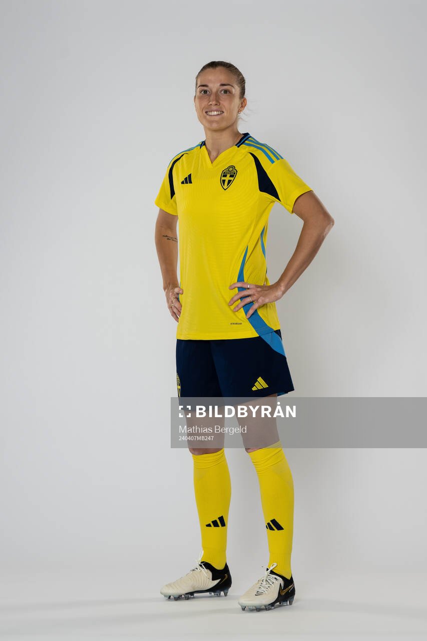 Filippa Angeldahl of the Swedish women's national football