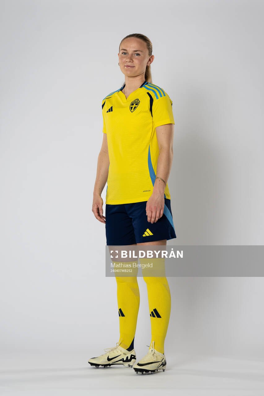 Matilda Vinberg of the Swedish women's national football