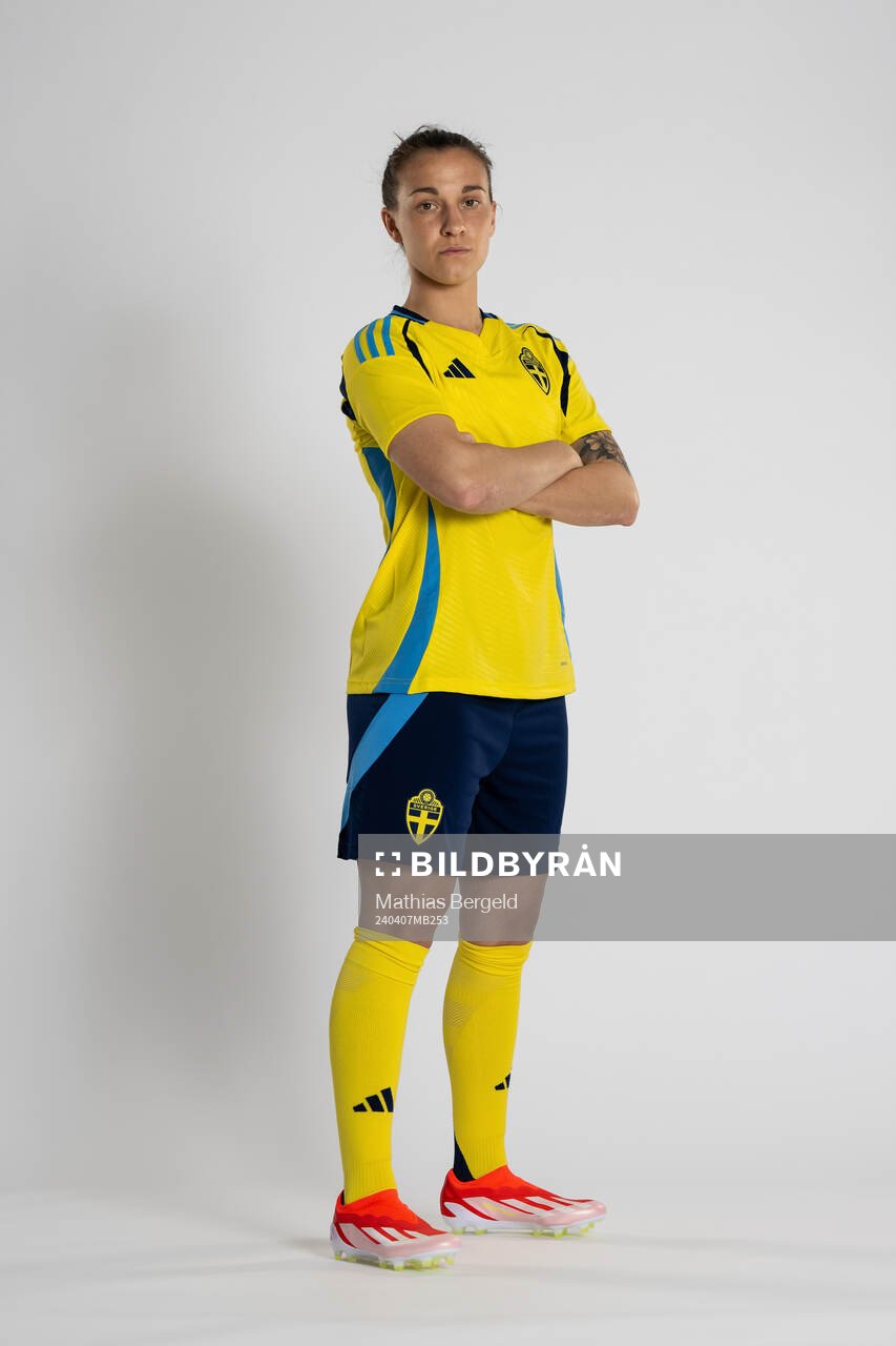 Julia Zigiotti Olme of the Swedish women's national