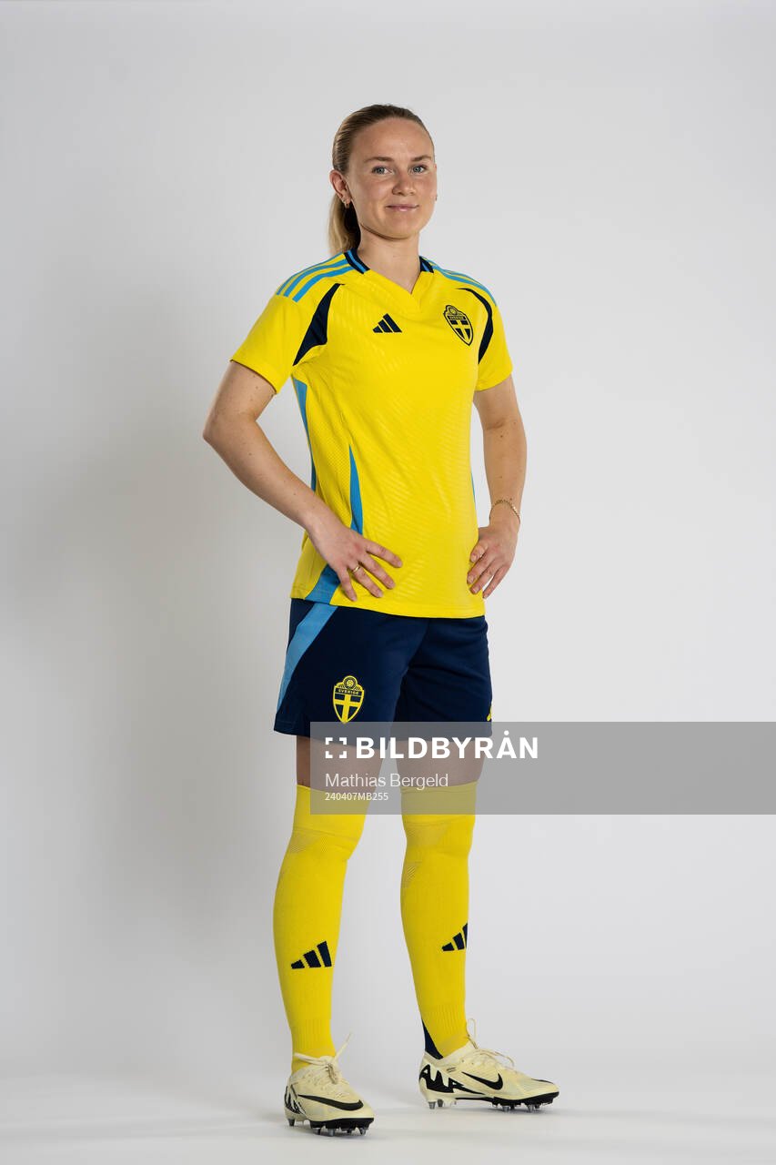 Matilda Vinberg of the Swedish women's national football