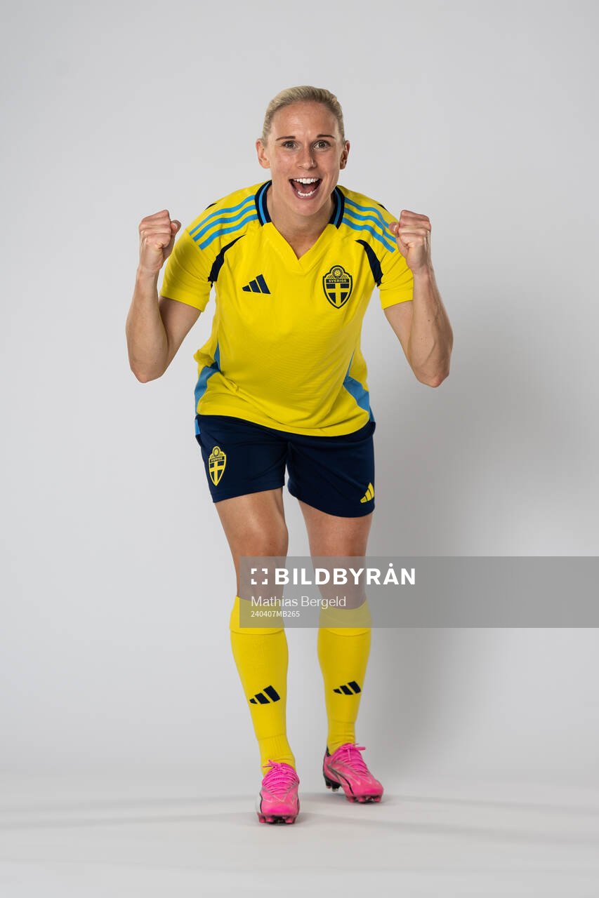 Jonna Andersson of the Swedish women's national football