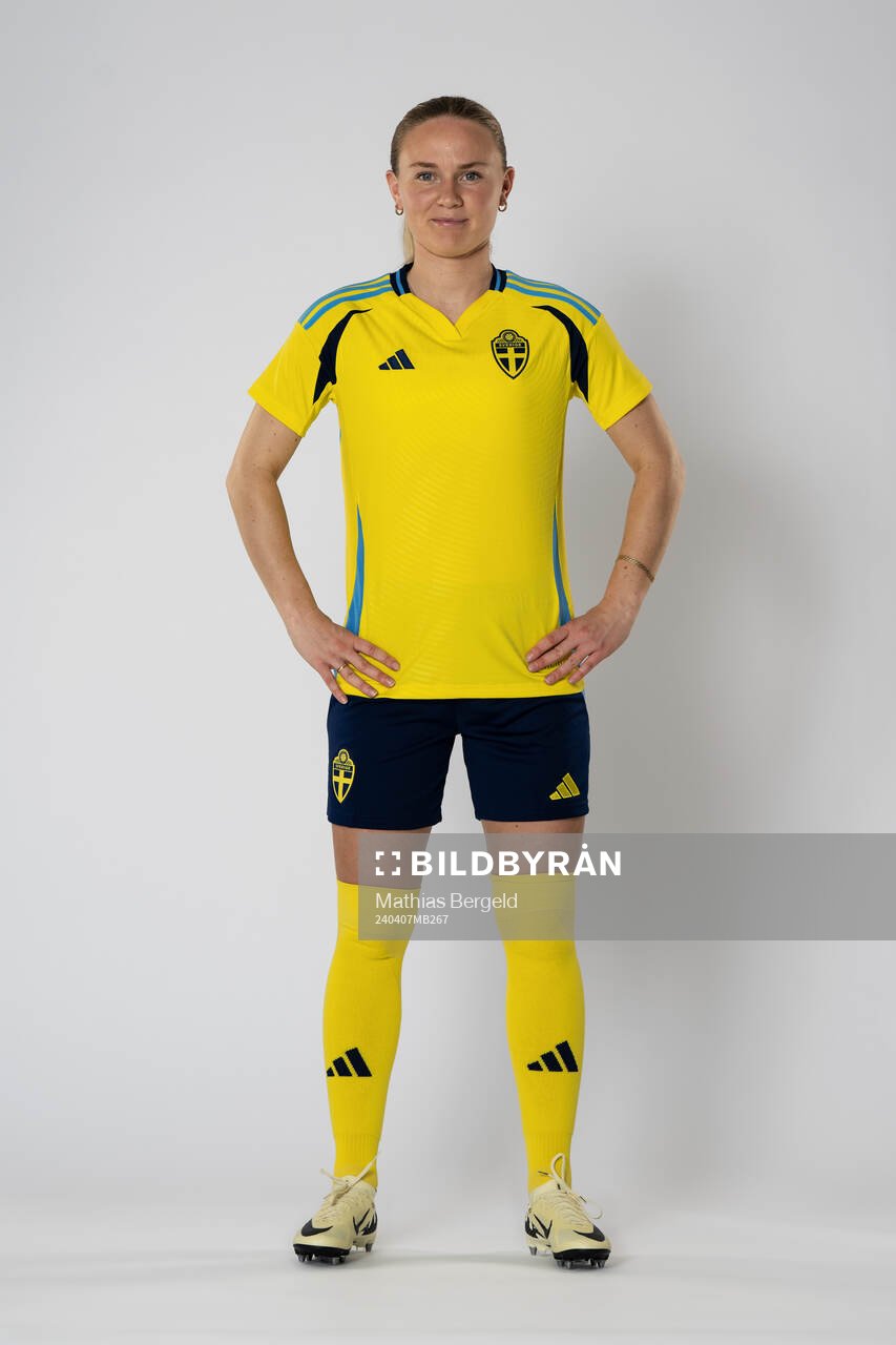Matilda Vinberg of the Swedish women's national football