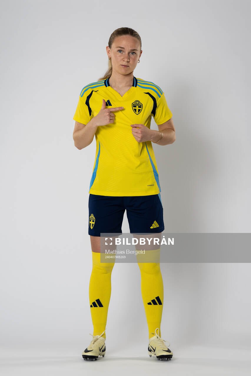 Matilda Vinberg of the Swedish women's national football