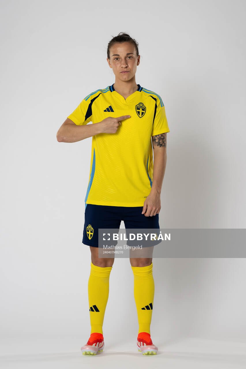 Julia Zigiotti Olme of the Swedish women's national