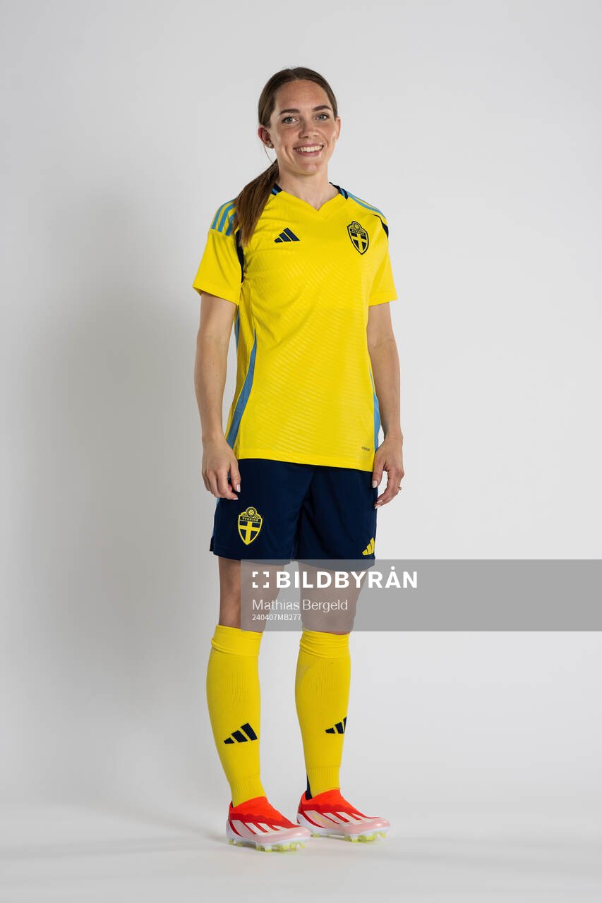 Elin Rubensson of the Swedish women's national football