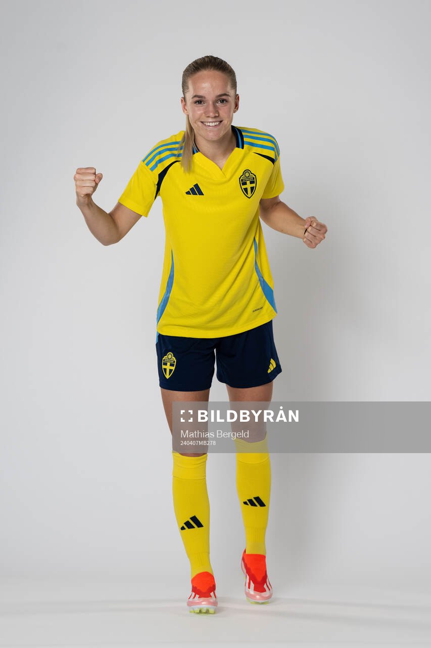 Hanna Lundkvist of the Swedish women's national football